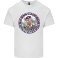 King Airborne Mens Cotton T-Shirt Tee Top White