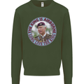 King Airborne Mens Sweatshirt Jumper Forest Green