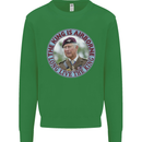 King Airborne Mens Sweatshirt Jumper Irish Green