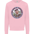 King Airborne Mens Sweatshirt Jumper Light Pink