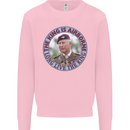 King Airborne Mens Sweatshirt Jumper Light Pink