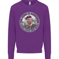 King Airborne Mens Sweatshirt Jumper Purple