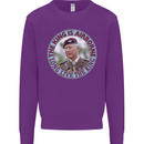King Airborne Mens Sweatshirt Jumper Purple