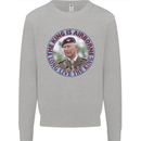 King Airborne Mens Sweatshirt Jumper Sports Grey