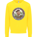 King Airborne Mens Sweatshirt Jumper Yellow