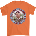 King Airborne Mens T-Shirt 100% Cotton Orange