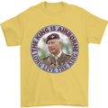 King Airborne Mens T-Shirt 100% Cotton Yellow