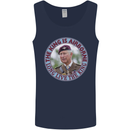 King Airborne Mens Vest Tank Top Navy Blue