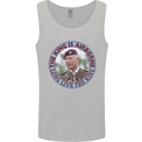 King Airborne Mens Vest Tank Top Sports Grey
