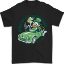 King of Shenanigans Funny St Patricks Day Beer Mens T-Shirt 100% Cotton Black