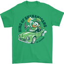 King of Shenanigans Funny St Patricks Day Beer Mens T-Shirt 100% Cotton Irish Green