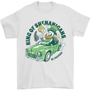King of Shenanigans Funny St Patricks Day Beer Mens T-Shirt 100% Cotton White