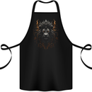 King of the Lions Fantasy Cotton Apron 100% Organic Black