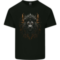 King of the Lions Fantasy Kids T-Shirt Childrens Black