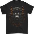 King of the Lions Fantasy Mens T-Shirt 100% Cotton BLACK