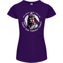 Knights Templar St Georges Fathers Day Womens Petite Cut T-Shirt