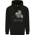 Knights Templar St Georges Day Horse Dragn Childrens Kids Hoodie Black