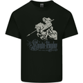 Knights Templar St Georges Day Horse Dragn Kids T-Shirt Childrens Black