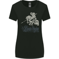 Knights Templar St Georges Day Horse Dragn Womens Wider Cut T-Shirt Black