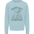 Koala Bear Earth Day Everyday Climate Change Kids Sweatshirt Jumper Light Blue