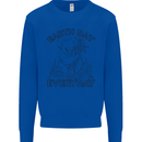 Koala Bear Earth Day Everyday Climate Change Kids Sweatshirt Jumper Royal Blue