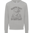 Koala Bear Earth Day Everyday Climate Change Kids Sweatshirt Jumper Sports Grey