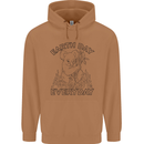 Koala Bear Earth Day Everyday Climate Change Mens 80% Cotton Hoodie Caramel Latte