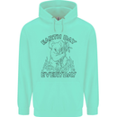 Koala Bear Earth Day Everyday Climate Change Mens 80% Cotton Hoodie Peppermint