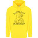 Koala Bear Earth Day Everyday Climate Change Mens 80% Cotton Hoodie Yellow