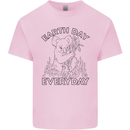 Koala Bear Earth Day Everyday Climate Change Mens Cotton T-Shirt Tee Top Light Pink