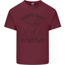 Koala Bear Earth Day Everyday Climate Change Mens Cotton T-Shirt Tee Top Maroon