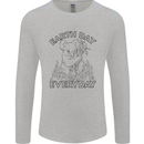 Koala Bear Earth Day Everyday Climate Change Mens Long Sleeve T-Shirt Sports Grey