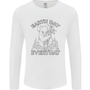 Koala Bear Earth Day Everyday Climate Change Mens Long Sleeve T-Shirt White