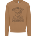 Koala Bear Earth Day Everyday Climate Change Mens Sweatshirt Jumper Caramel Latte