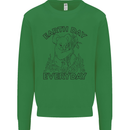 Koala Bear Earth Day Everyday Climate Change Mens Sweatshirt Jumper Irish Green