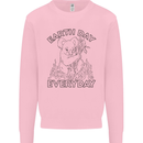 Koala Bear Earth Day Everyday Climate Change Mens Sweatshirt Jumper Light Pink