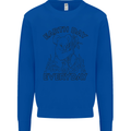 Koala Bear Earth Day Everyday Climate Change Mens Sweatshirt Jumper Royal Blue