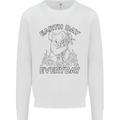 Koala Bear Earth Day Everyday Climate Change Mens Sweatshirt Jumper White