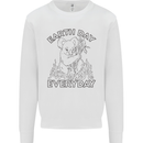 Koala Bear Earth Day Everyday Climate Change Mens Sweatshirt Jumper White