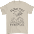 Koala Bear Earth Day Everyday Climate Change Mens T-Shirt 100% Cotton Sand