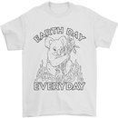 Koala Bear Earth Day Everyday Climate Change Mens T-Shirt 100% Cotton White