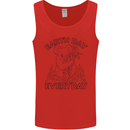 Koala Bear Earth Day Everyday Climate Change Mens Vest Tank Top Red
