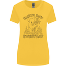 Koala Bear Earth Day Everyday Climate Change Womens Wider Cut T-Shirt Yellow