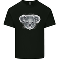 Koala Bear Head Kids T-Shirt Childrens Black
