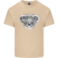 Koala Bear Head Mens Cotton T-Shirt Tee Top Sand