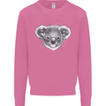 Koala Bear Head Mens Sweatshirt Jumper Azalea