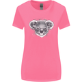 Koala Bear Head Womens Wider Cut T-Shirt Azalea