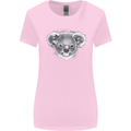 Koala Bear Head Womens Wider Cut T-Shirt Light Pink