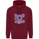 Koalified Birthday Girl 3rd 4th 5th 6th 7th 8th 9th Childrens Kids Hoodie Maroon