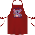 Koalified Birthday Girl 3rd 4th 5th 6th 7th 8th 9th Cotton Apron 100% Organic Maroon